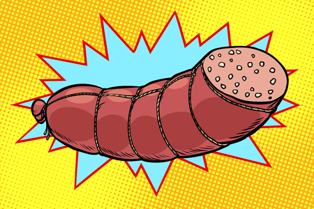 Boiled sausageのイラスト素材