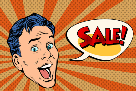 Head pop art style sale manの写真素材