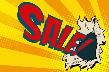 sales hole, the business background of season discountsの写真素材