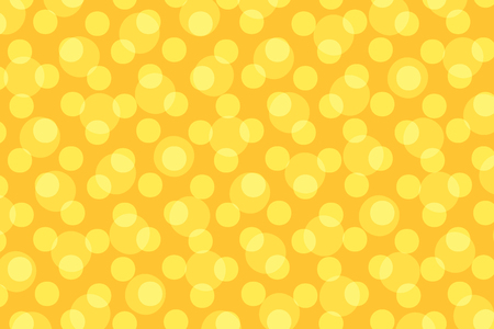 Pop art yellow background polka dotのイラスト素材