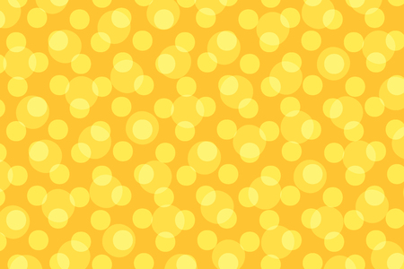 Pop art yellow background polka dot