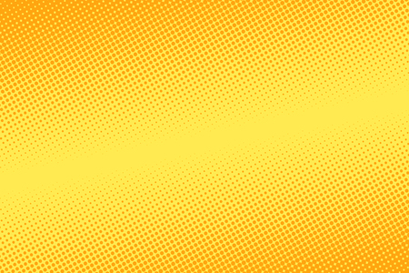 yellow halftone background. Pop art retro vector illustrationの写真素材