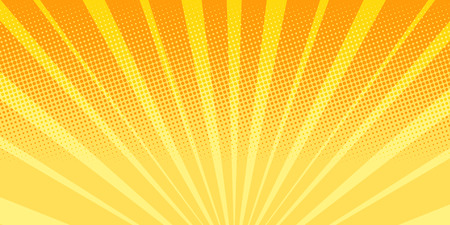 orange rays sunrise abstract backgroundの写真素材