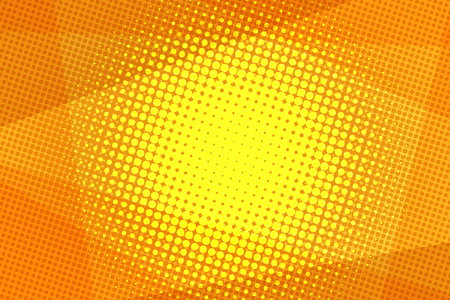Orange halftone backgroundのイラスト素材