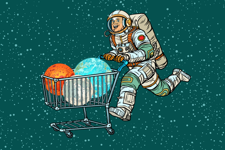 shopping cart trolley sale. Pop art retro vector illustration vintage kitsch