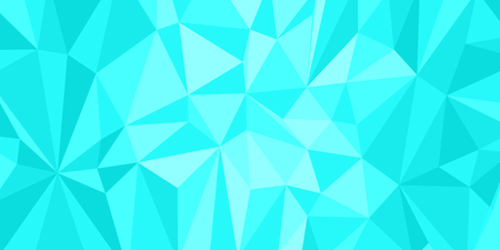 turquoise triangle backgroundのイラスト素材