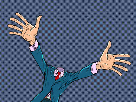 headless pattern joy greeting man hugs, friendly meeting, good friendのイラスト素材