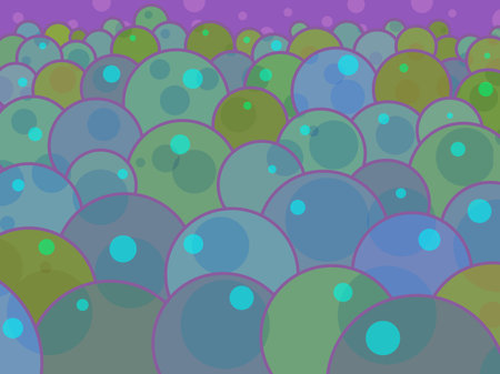 molecules scientific geometric background, physics and chemistry. round ballsのイラスト素材