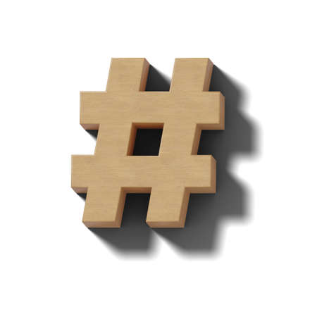 An image of the alphabet made of woodの写真素材