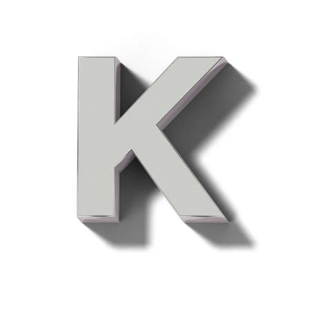 Realistic silver block charactersの写真素材