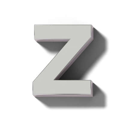 Realistic silver block charactersの写真素材