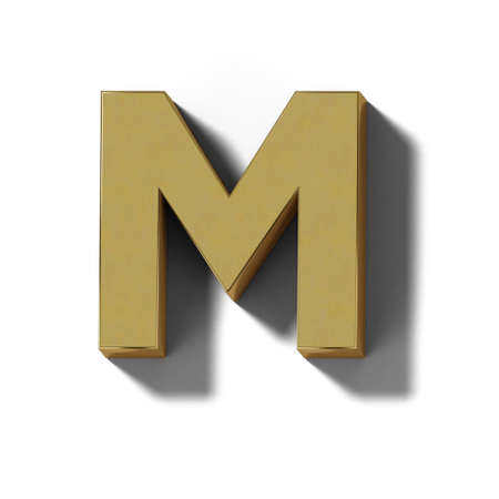 Realistic gold block charactersの写真素材
