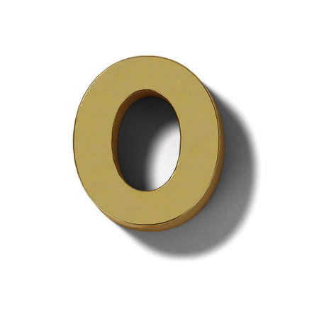 Realistic gold block charactersの写真素材