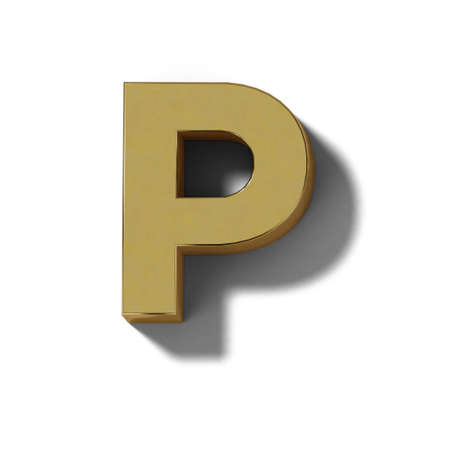 Realistic gold block charactersの写真素材