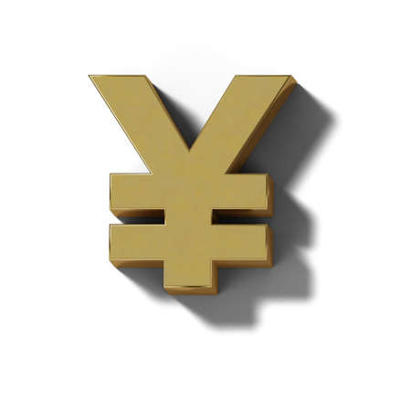 Realistic gold block charactersの写真素材