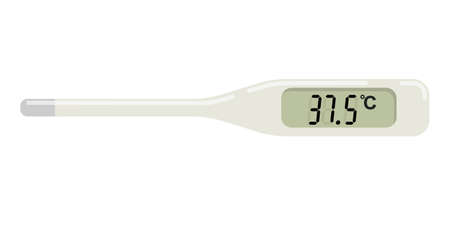 Illustration of thermometerのイラスト素材