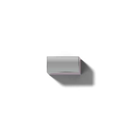 Realistic silver block charactersの写真素材