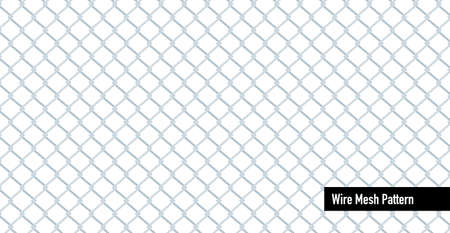 Vector background material of the seamless wire meshのイラスト素材