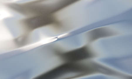 Shiny Silver Cloth Drape Material (3D Rendering)の写真素材