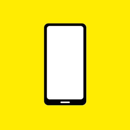 Simple icon series, smartphone iconのイラスト素材