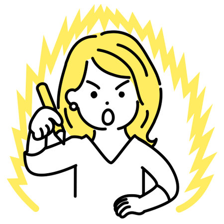 Illustration series of cute people. Womensのイラスト素材