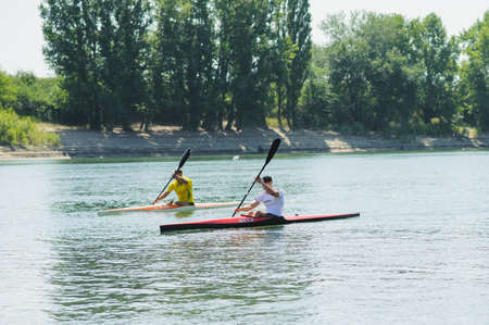 Bendery,Pridnestrove, June 18-19,2015 competition of rowing. Open Championship Pridnestrove rowing....