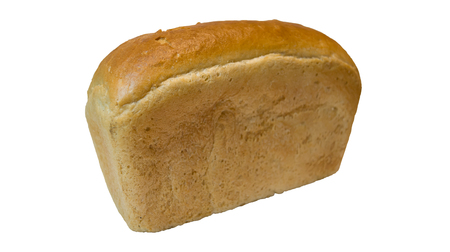bread roll on white backgroundの写真素材