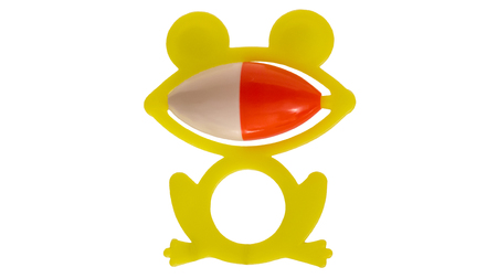 rattle for kids frogsの写真素材
