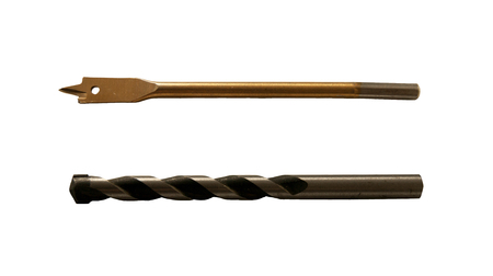 drill bits for drilling wood and concreteの写真素材
