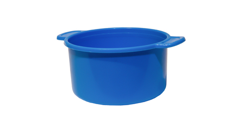 plastic pan - children's dishesの写真素材