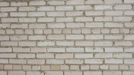 brick wall of white brickの写真素材