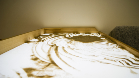 special table for sand therapy