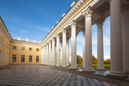Saint Petersburg, Russia - 03 March 2015: Imperial palace in Saint Petersburg on a sunny dayのeditorial素材