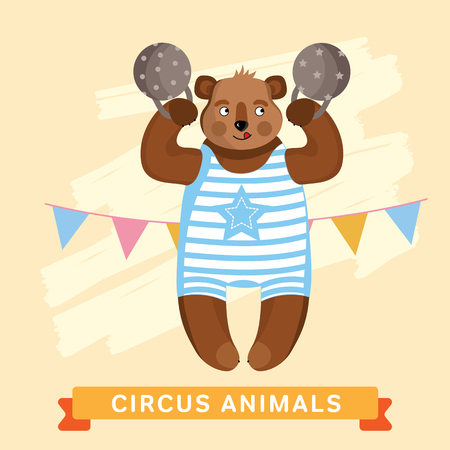 Circus Bearのイラスト素材