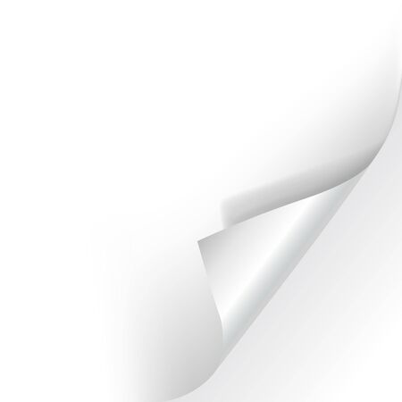 Page curl vector on transparent effect backgroundのイラスト素材