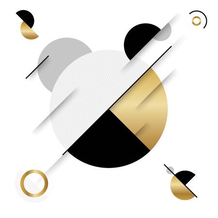 Gold abstract background vector illustration. Luxury pattern.のイラスト素材