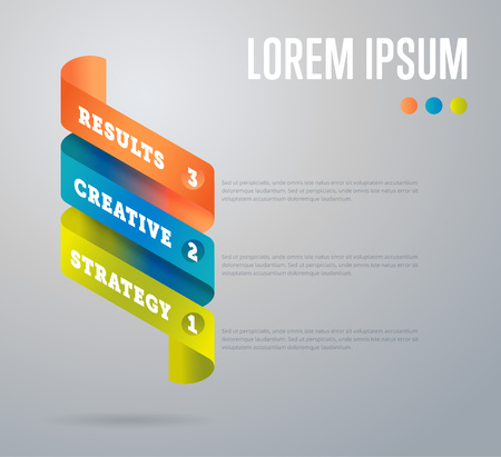 Abstract infographics elements concept with different stage and parts elements. Layout of data infographics. Timeline and steps graphic.のイラスト素材