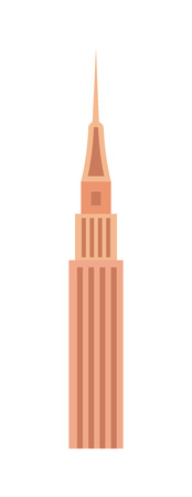 Business tower isolated vector iconのイラスト素材