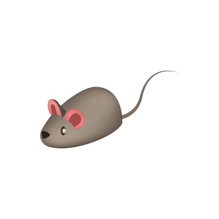 Little mouse toy for pets iconのイラスト素材