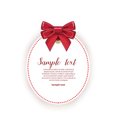 Wedding invitation template with copy spaceのイラスト素材