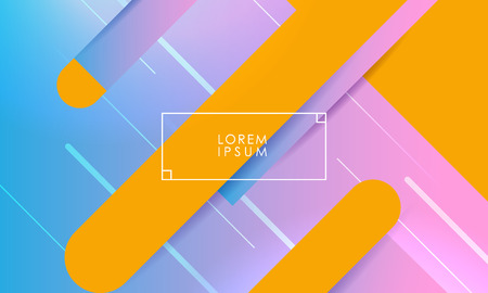 Light background with orange linesのイラスト素材