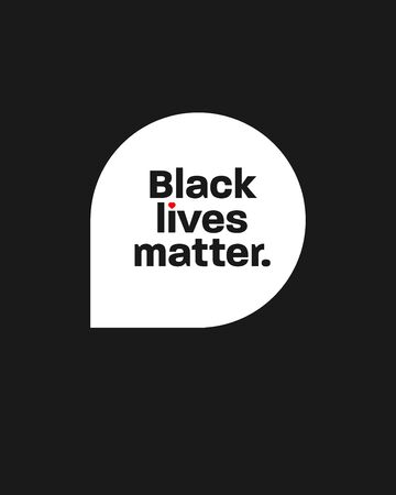 Protest poster about nation racism.