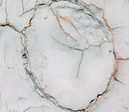 old paint on the wall
