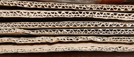 Cardboard sectionalの写真素材