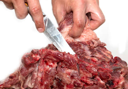 meat cutting knife