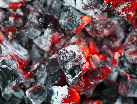 live coals