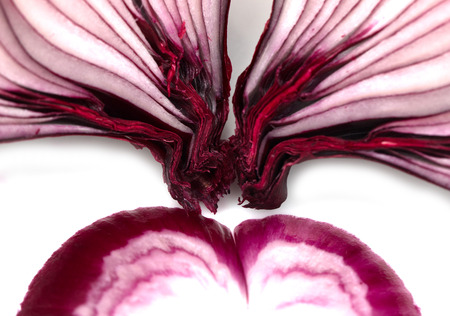 sliced â€‹â€‹red onion
