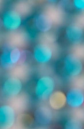 bokeh blueの写真素材