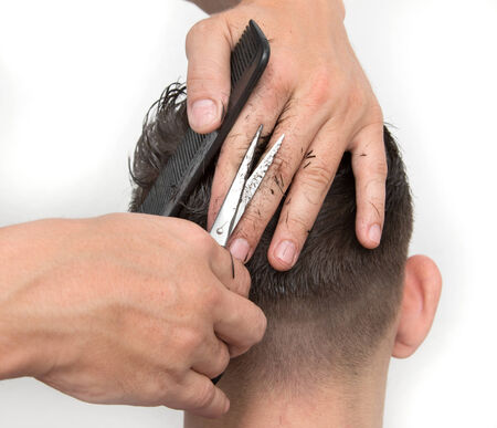 Grooming scissorsの写真素材
