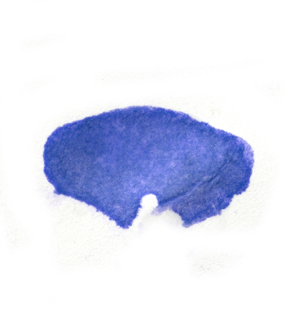 spot of ink on whiteの写真素材